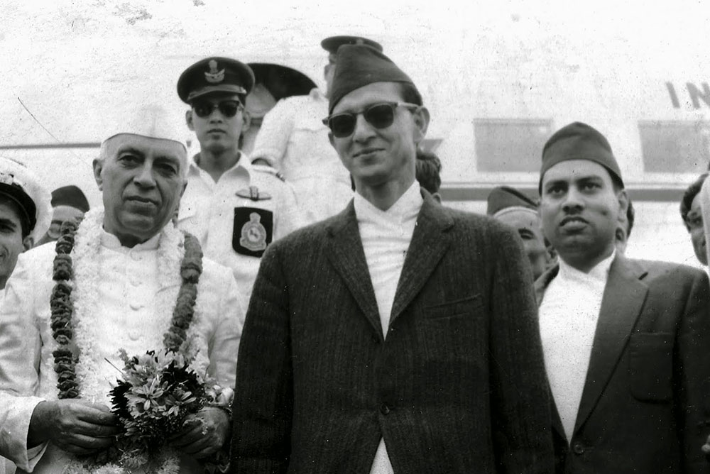 BP Koirala and Jawaharlal Nehru