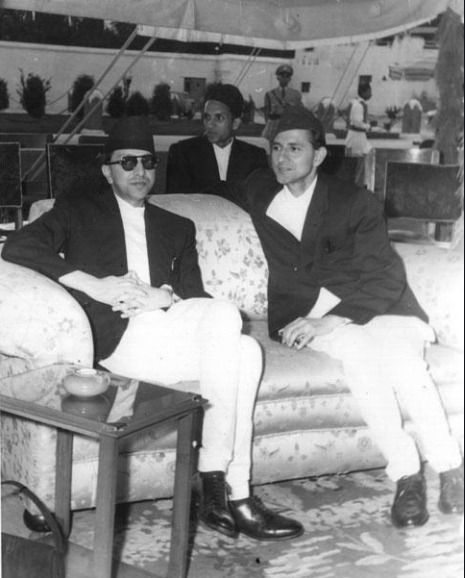 King Mahendra and BP Koirala