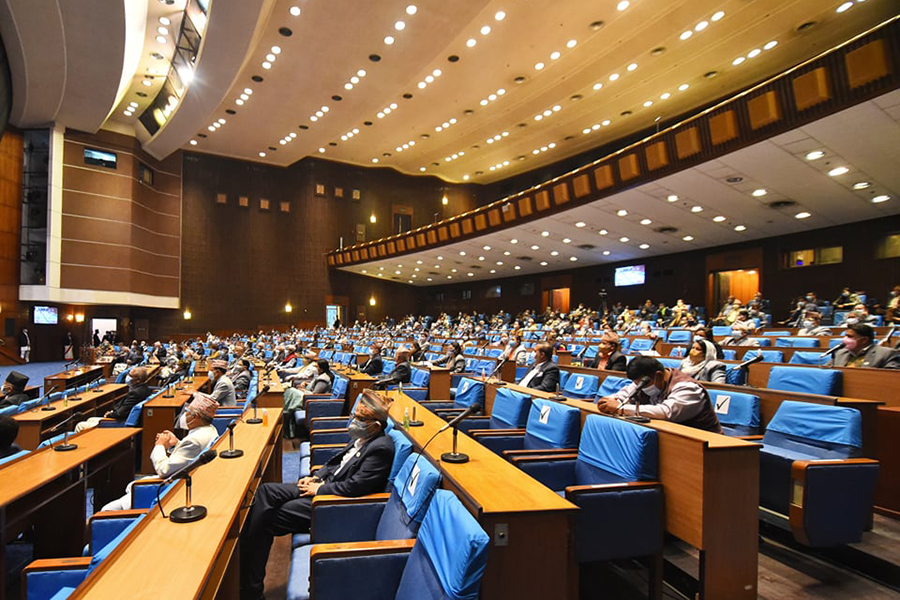 Parliament meeting at BICC